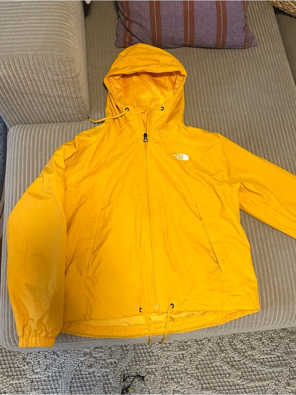 The North Face Women’s Antora Rain Hoodie Summit Gold, Medium